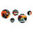 Abstract Wall Decor on Metal