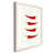 Papier encadré blanc