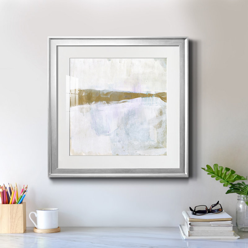 12_Gold Ribbon Horizon I-Premium, reproduction encadrée - prête à être accrochée, H 22,5 po x l 22,5 po x P 1,5 po