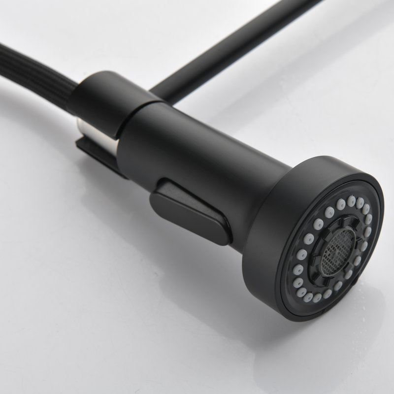 AWZTOO Kitchen Faucet, Matte Black