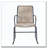 Iron Frame Moonstone Chair Durable Matte Finish