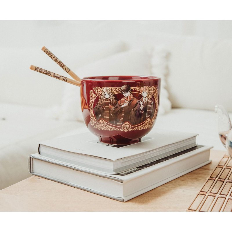 Ensemble de bol et baguettes 20 oz Harry Potter