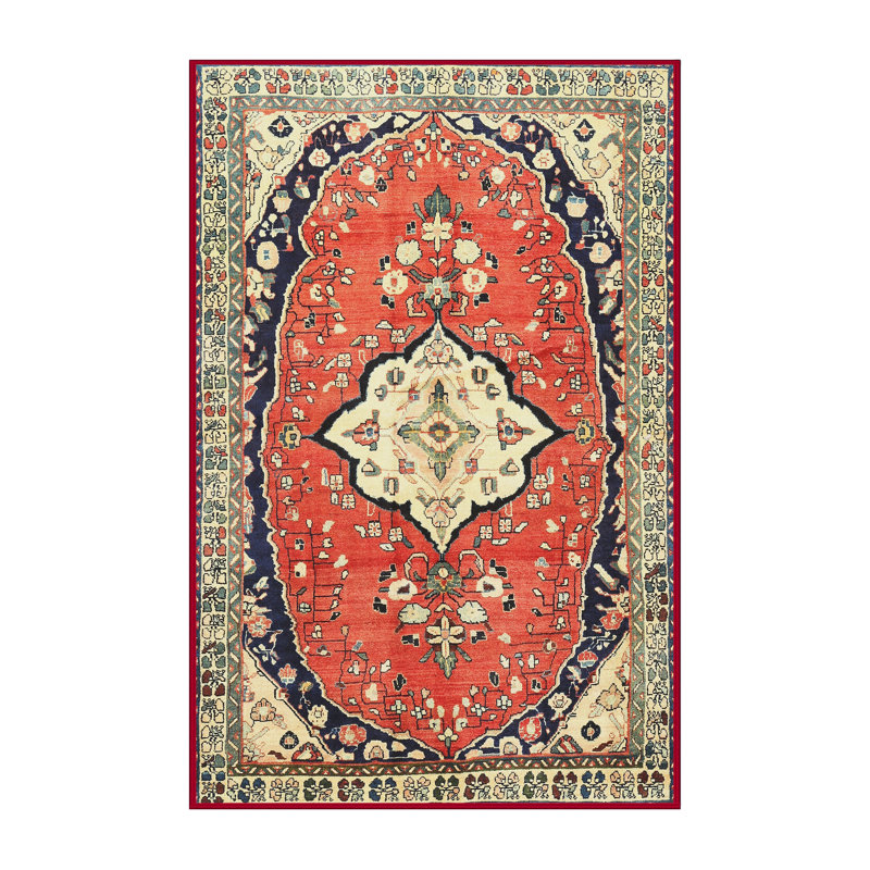 Syliva Wool Oriental Indoor Rug, Rectangle 2' x 4'