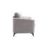 Causeuse l 60 po en tissu tissé pour le salon de la chambre à coucher-412384081