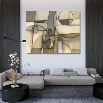 Ivy Bronx Schick, Mike Gallery Wrapped Canvas Art Titled: Mythology Neutral