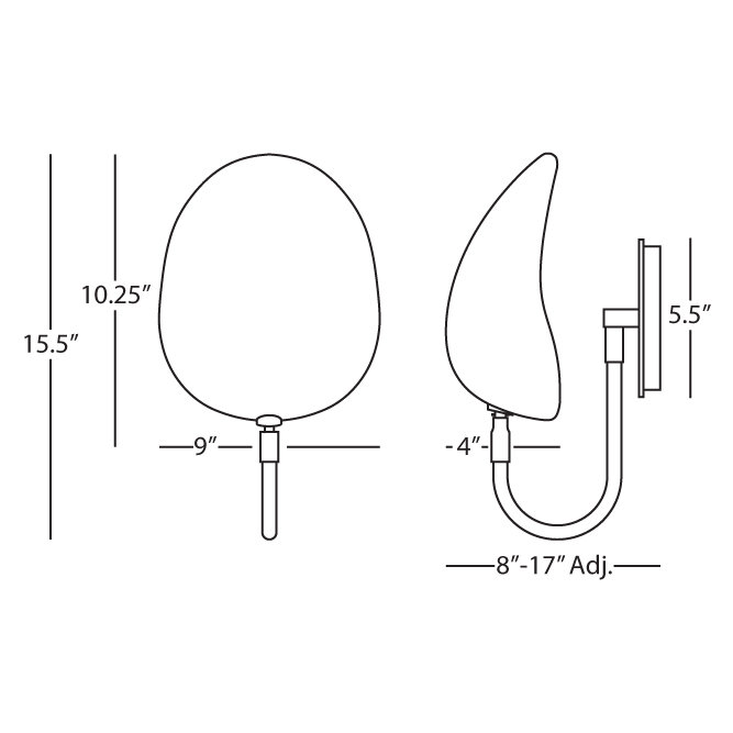 Racer 1 - Light Adjustable Wall Sconce