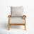 Summerton Teak Patio Chair with Cushions-1941749165