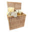 Yula Rattan Decorative Storage Trunk with Lid, Tall Size