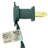 5-Count Green Grape Cluster Outdoor Patio String Light Set 6ft Green Wire