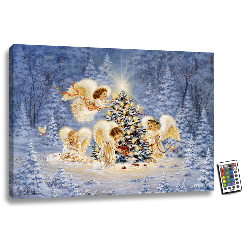 Lumière DEL 18 po x 24 po Silent Night