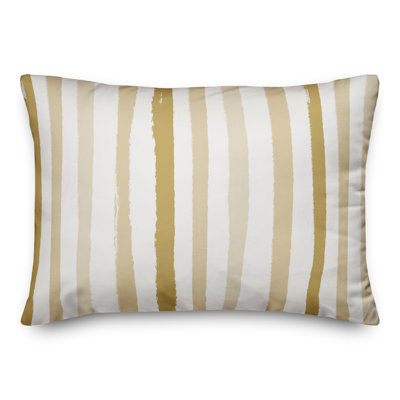 Vertical Strokes 17 Outdoor Rectangular Pillow Cover & Insert