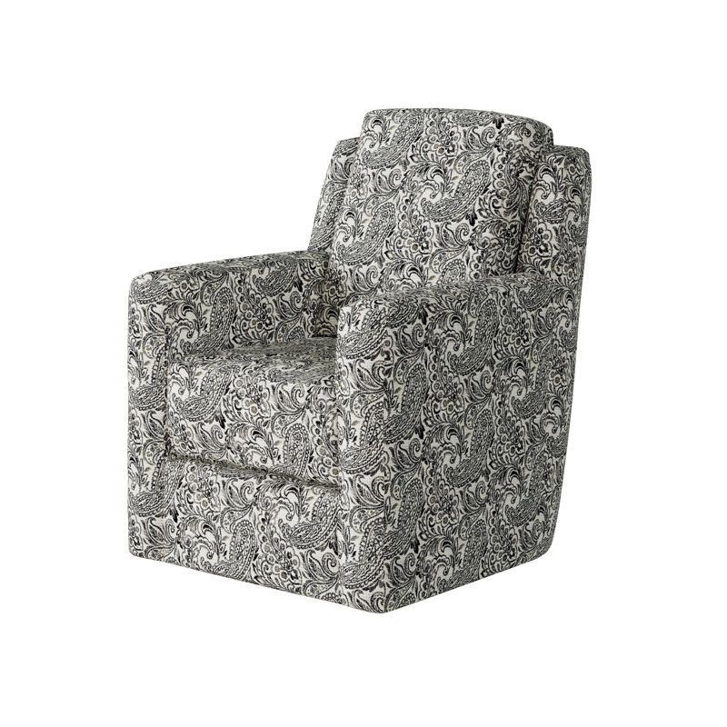 Fauteuil pivotant Icon, Charleston Caviar