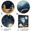 Childs Moonlight Nursery 4 - Art mural en métal pour enfants-101153883