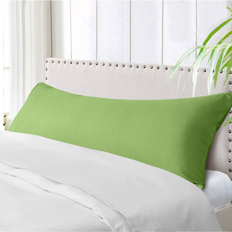 Body Pillow Cover, 1800 Brushed Microfiber Body Pillowcase with Envelope Closure - 20x54 Inches - NTBAY, Sage Green