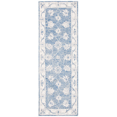 Tapis oriental en laine et coton touffeté à la main Vallelunga
