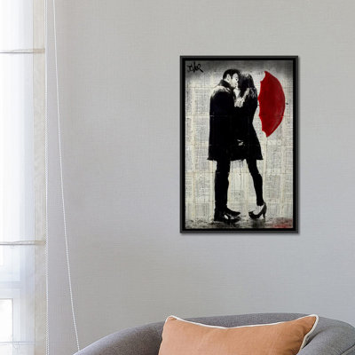 Winter's Kiss, reproduction d'art sur toile tendue