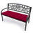 41" x 17" Outdoor Bench Cushion with Ties-933403382