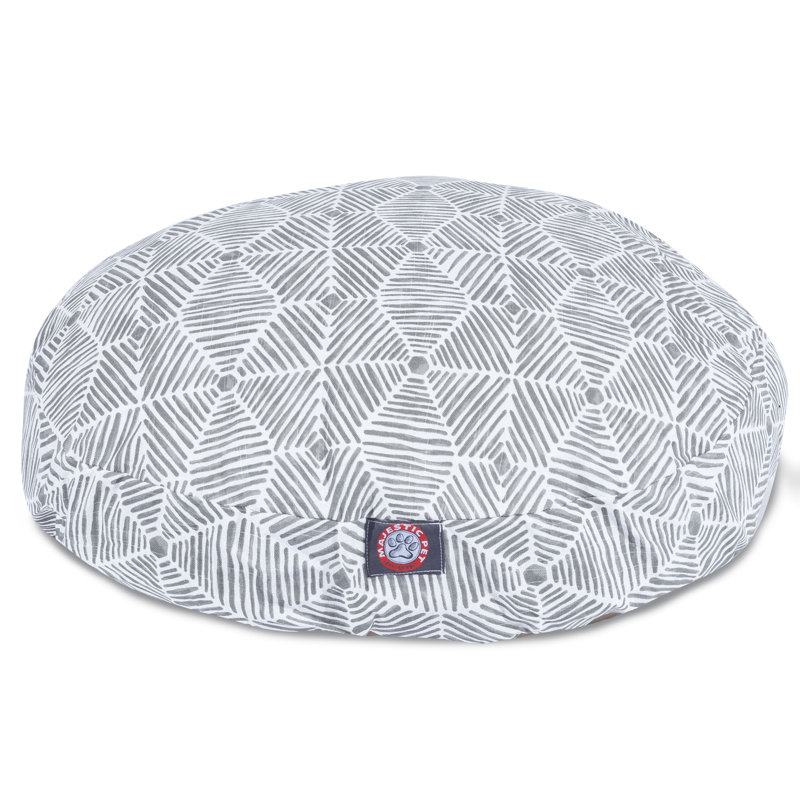Oreiller pour chien Charlie / classique, Petit (l 30 po x P 30 po x H 4 po), Gris
