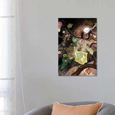 Kimono Party by Jahna Vashti - Wrapped Canvas Print