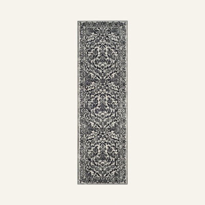 Tapis oriental ivoire / gris Alessia