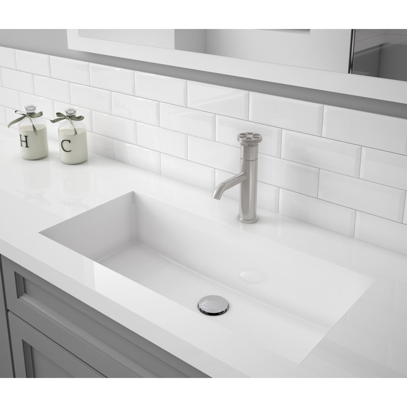 Nova Single-Hole Single-handle Bathroom Faucet, Matte Silver