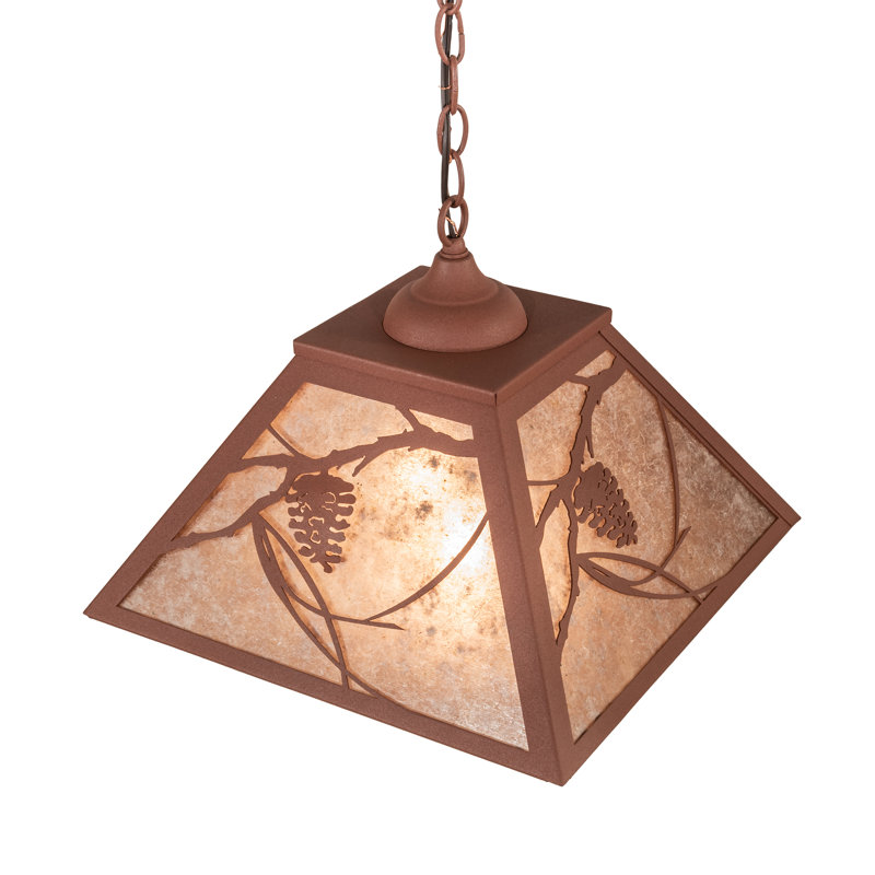Maryam 2 - Pendentif carré unique
