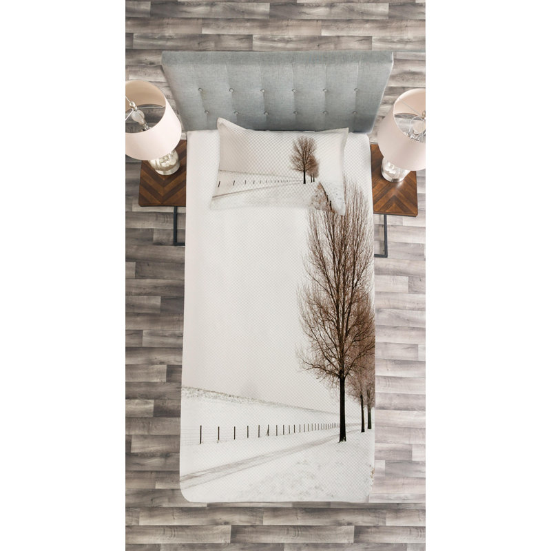 Traditional Polyester Coverlet, Twin Coverlet + 1 Sham