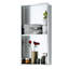 Niche de douche encastrée Enjyam en acier inoxydable doré – Organisateur mural étanche à double étagère – Antirouille, sans carrelage, rangement intégré pour salle de bain – 30,5 x 61 cm (12 x 24 po) Double grille dorée-135835254