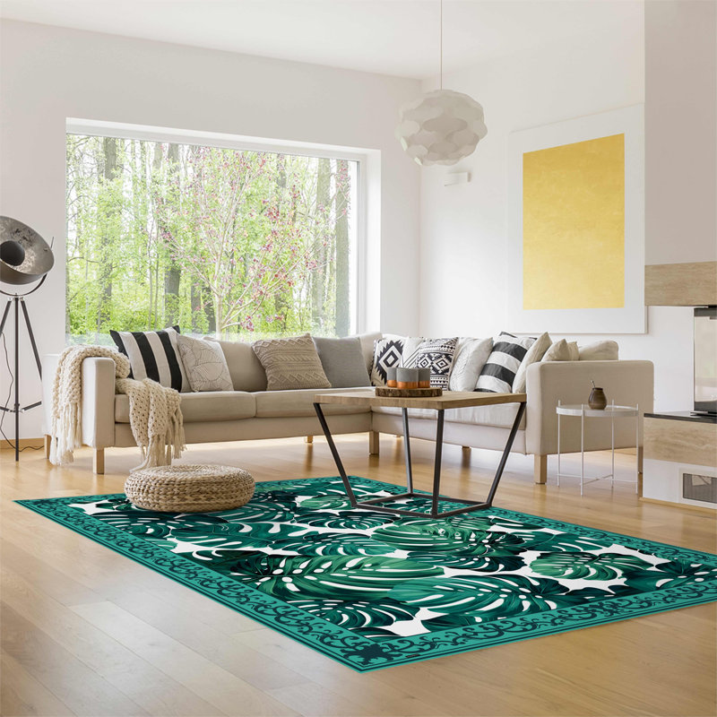 Petrarch Floral Kitchen Mat, Rectangular 136 x 203cm