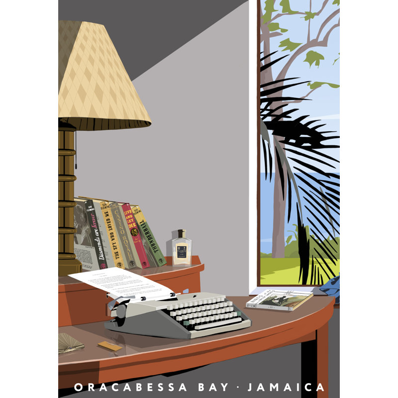 Oracabessa Bay by Richard O'Neil - Print, No Frame, 40 cm H x 30 cm W x 1 cm D