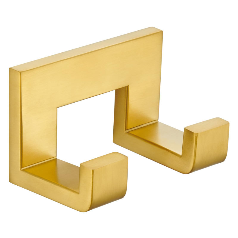 Stainless Steel Wall Mounted Towel Bar, Gold