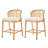 Wood Frame Upholstered Barstool-115802224