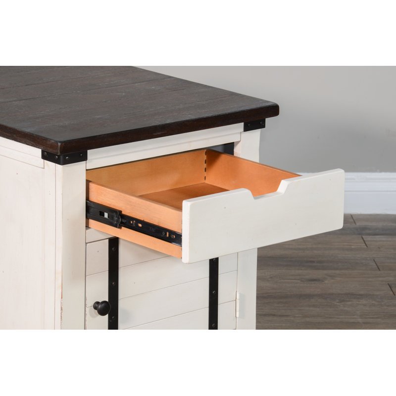 Bogner End Table with Storage