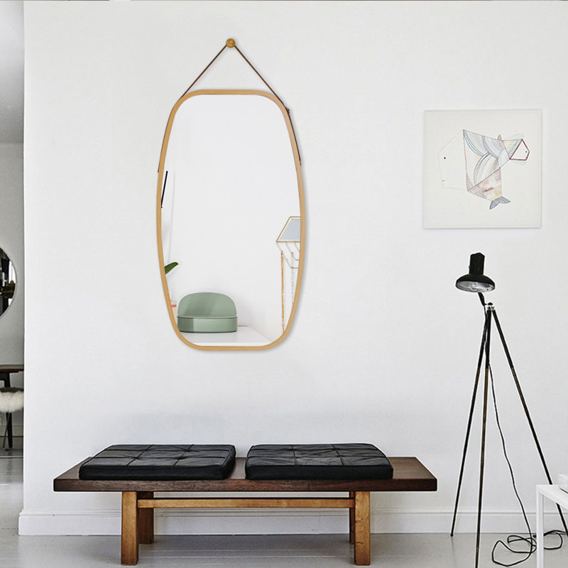 Miroir mural Jeffrey, Naturel