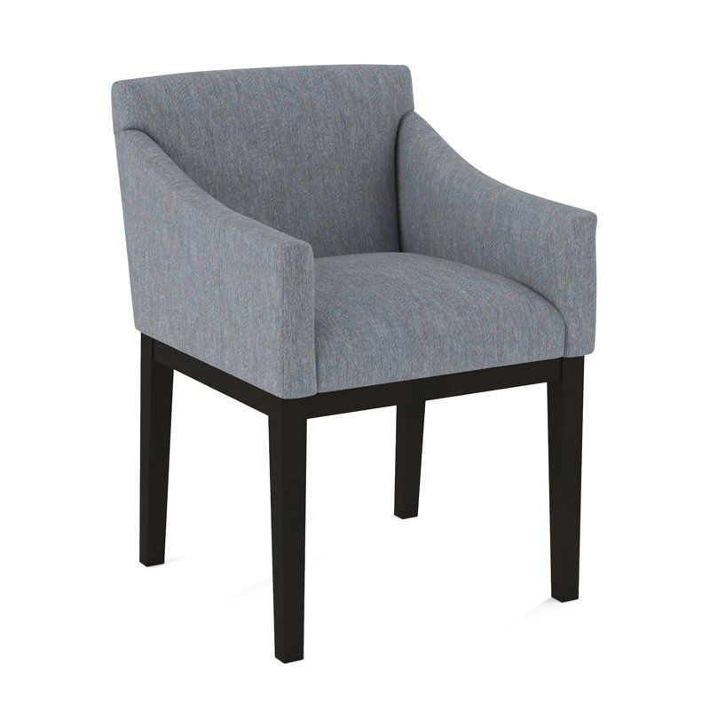 Upholstered Arm Chair, 61555-75, Espresso