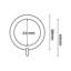 Martines Chrome 1.9cm Curtain Rings-1899001484-1940295455