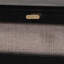 Table de chevet 1 tiroir Euradell Baxton Studio Shirin Mid-Century beige et bois noir