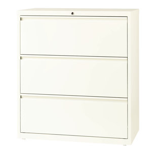 36'' Wide 3 -Drawer Steel File Cabinet