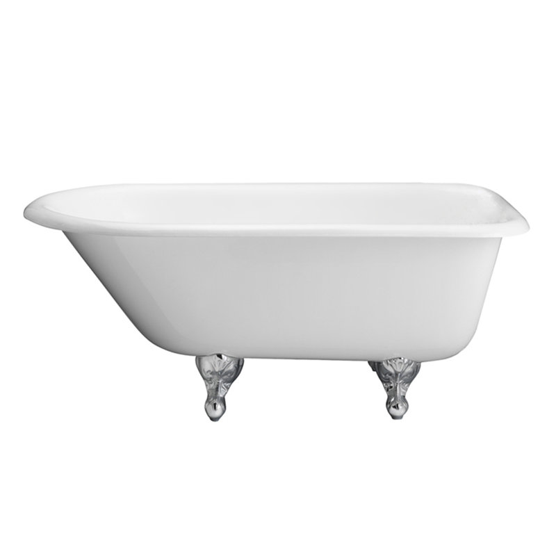 Baignoire de trempage à pattes 30", Chrome poli