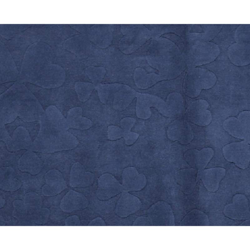 Floral Area Rug in Blue
