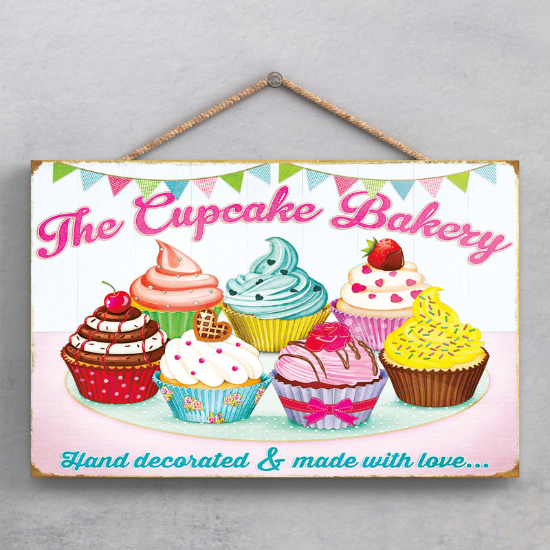 The Cupcake Bakery - Print on MDF