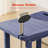 2-Tier Bathroom Shower Bench with  Shower Head Holder and Storage Space Curved Seat for Shaving Legs Foot Stool, Bath, Spa, Indoor or Outdoor Use-1042739037