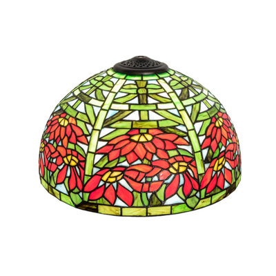 Poinsettia Bowl Lighting Shade