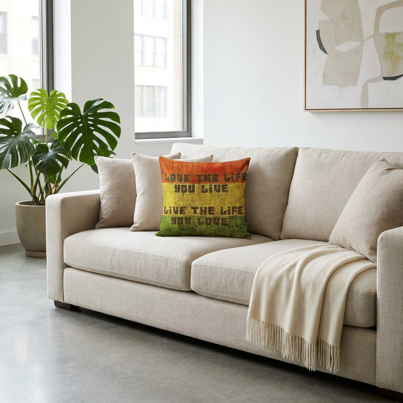 Aria Vibrant Medallion Throw Pillow