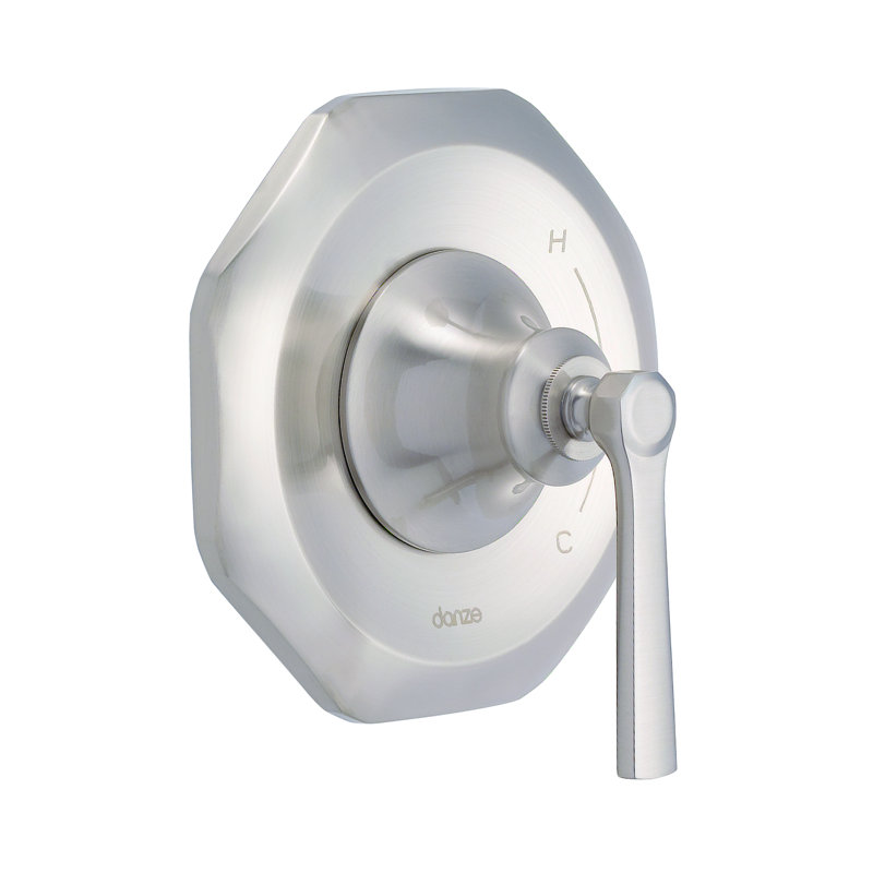 Draper 1H Valve Only Trim Kit and Treysta Cartridge, Brushed Nickel
