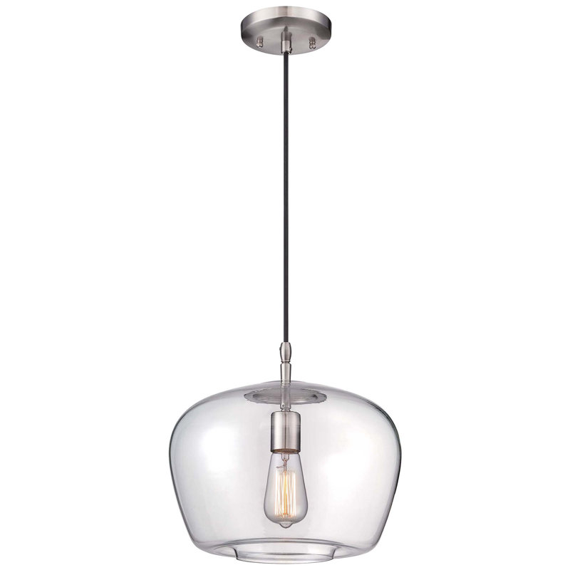 Breakwater Bay Lolotoe Brushed Nickel Pendant Light