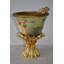 Vase décoratif en résine Everrs orné de fleurs de fées Taille: 12 po x 12 po x H 18 po