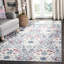 Tapis bleu marine / gris Evart-968133757