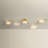 Kune 5 Light LED Linear by Noz Nozawa for Corbett Lighting