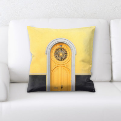 Microsuede Throw Pillow
